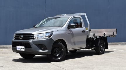 Toyota HiLux 2022 review: Workmate petrol manual 4x2 single-cab cab-chassis - GVM test