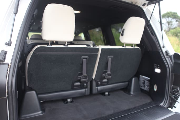 Lexus LX570 2020 Boot space