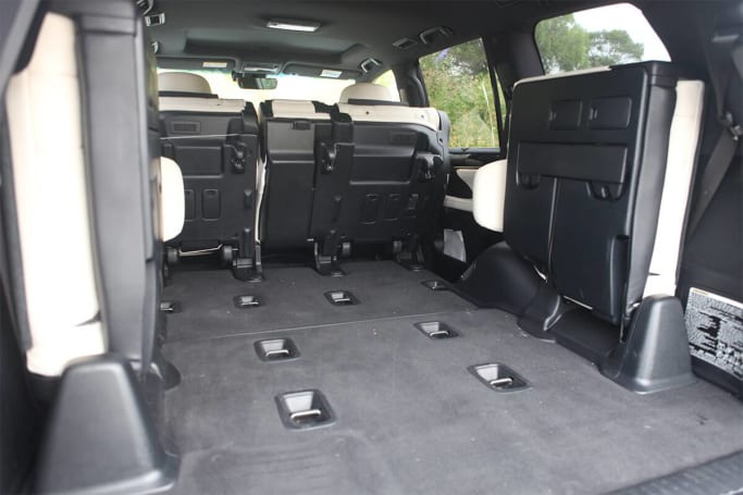 Lexus LX570 2020 Boot space