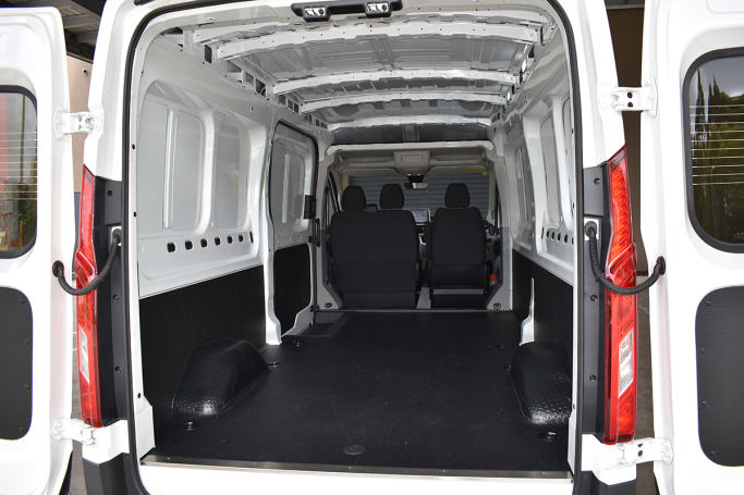 LDV Deliver 9 Boot space