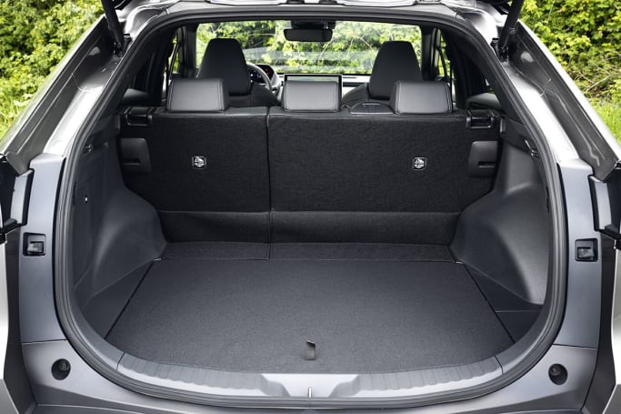 Toyota bZ4X Boot space