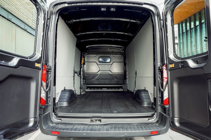 Ford Transit 2023 Boot space