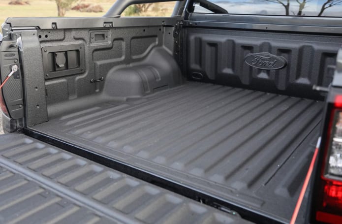 Ford Ranger 2023 Boot space