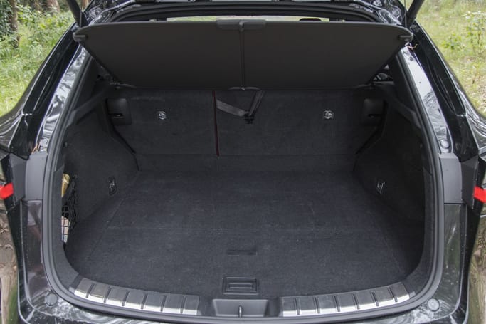 Lexus NX350 Boot space