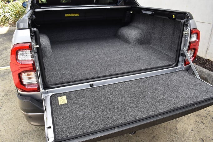 Toyota HiLux Boot space
