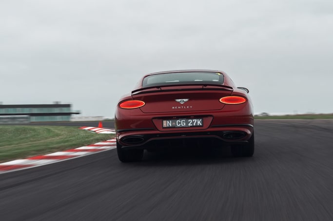 The 48-volt anti-roll system prevents you being pitched about like you’ve entered rough seas. 