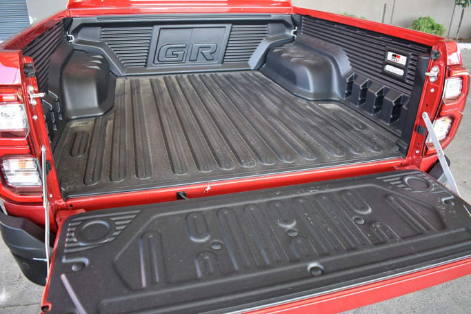 Toyota HiLux Boot space