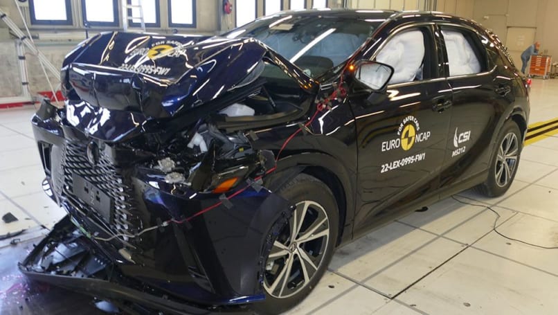 The Lexus RX scored extremely highly across ANCAP’s four categories.