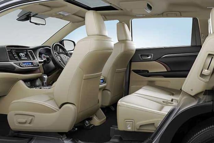 Toyota Kluger 2019 Seats