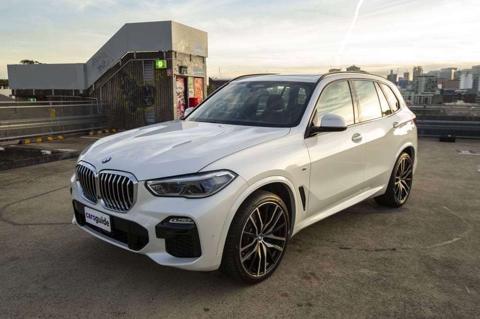 The BMW X5 has a classic design