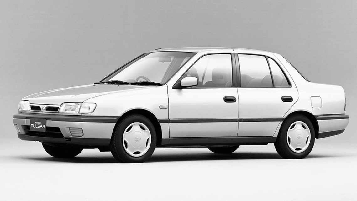 The Nissan Pulsar was available as a sedan and hatch.