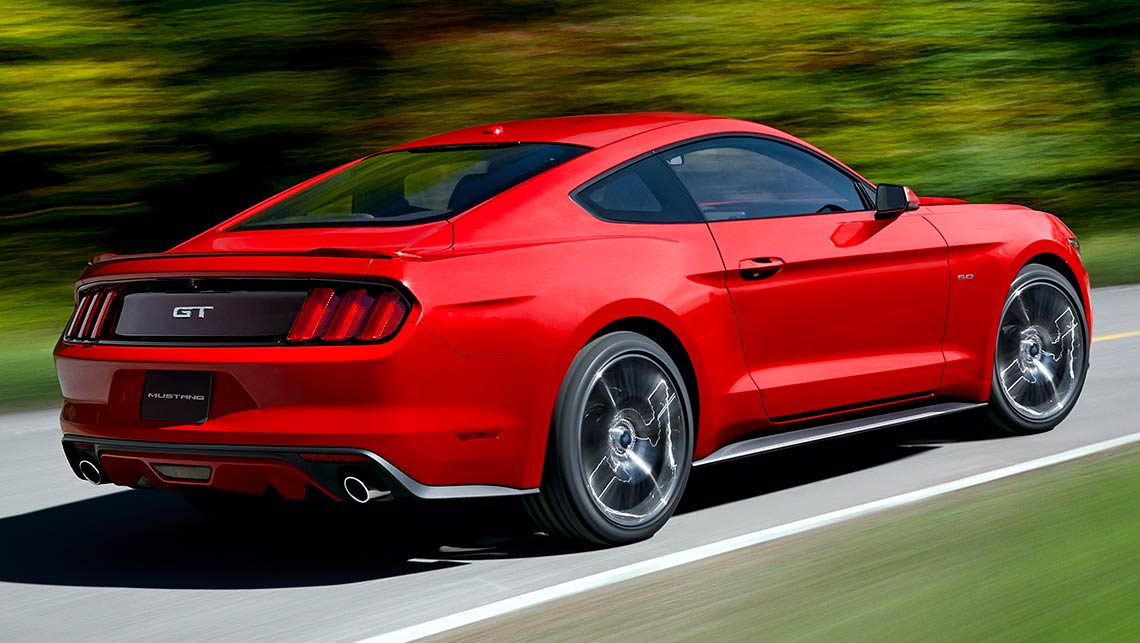 2015 Ford Mustang GT with the 5.0-litre V8.