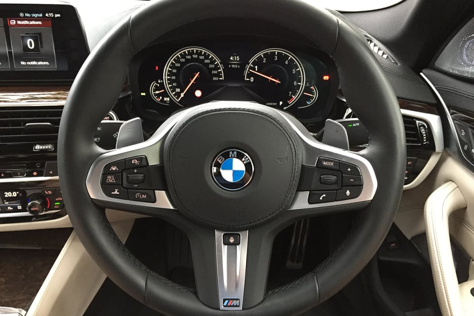 The electrically-assisted steering is smooth over bumps. (Image credit: Vani Naidoo)