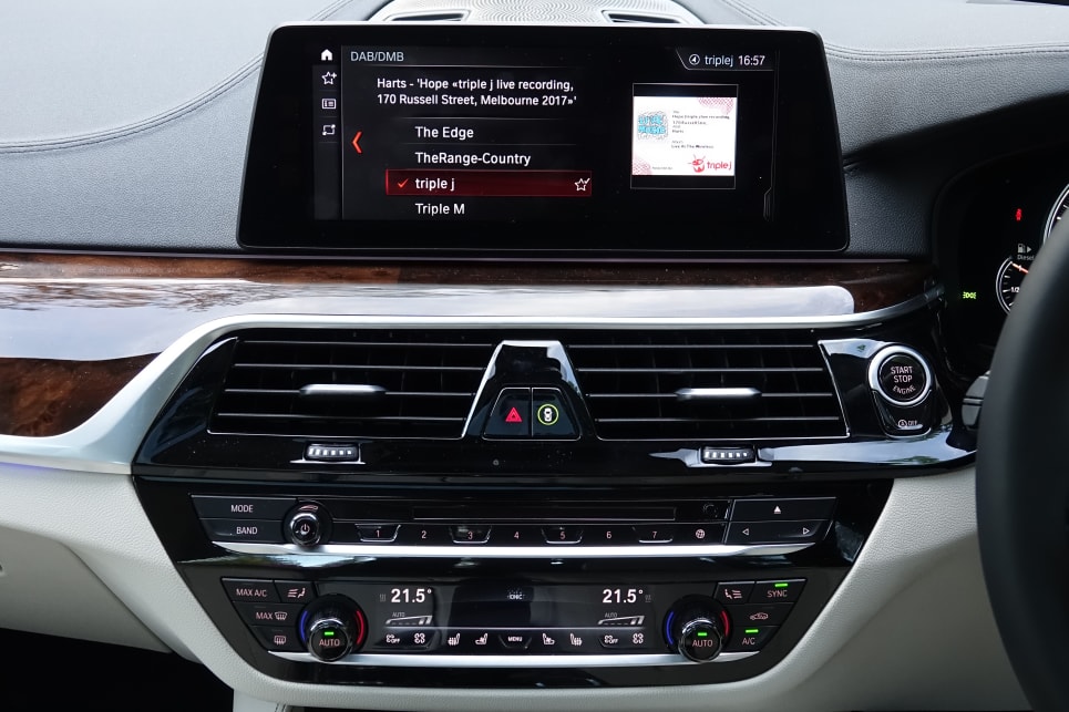 A 10.25-inch colour touchscreen stands proud of the dashtop.