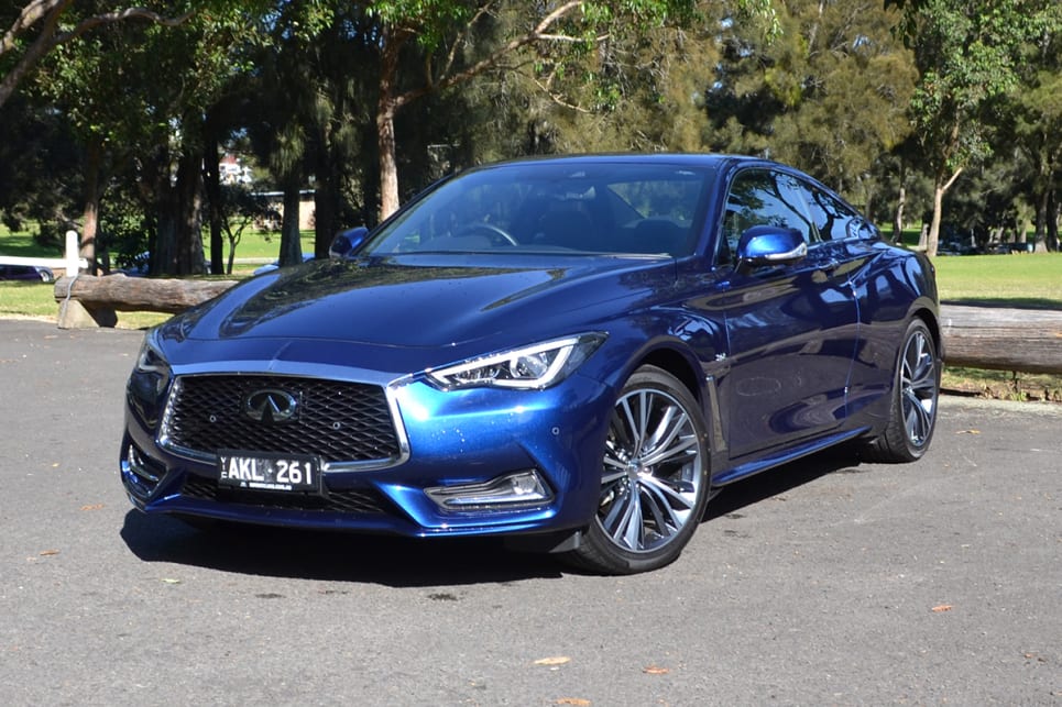 The Q60 GT is a head turner – literally. (Image credit: Richard Berry)