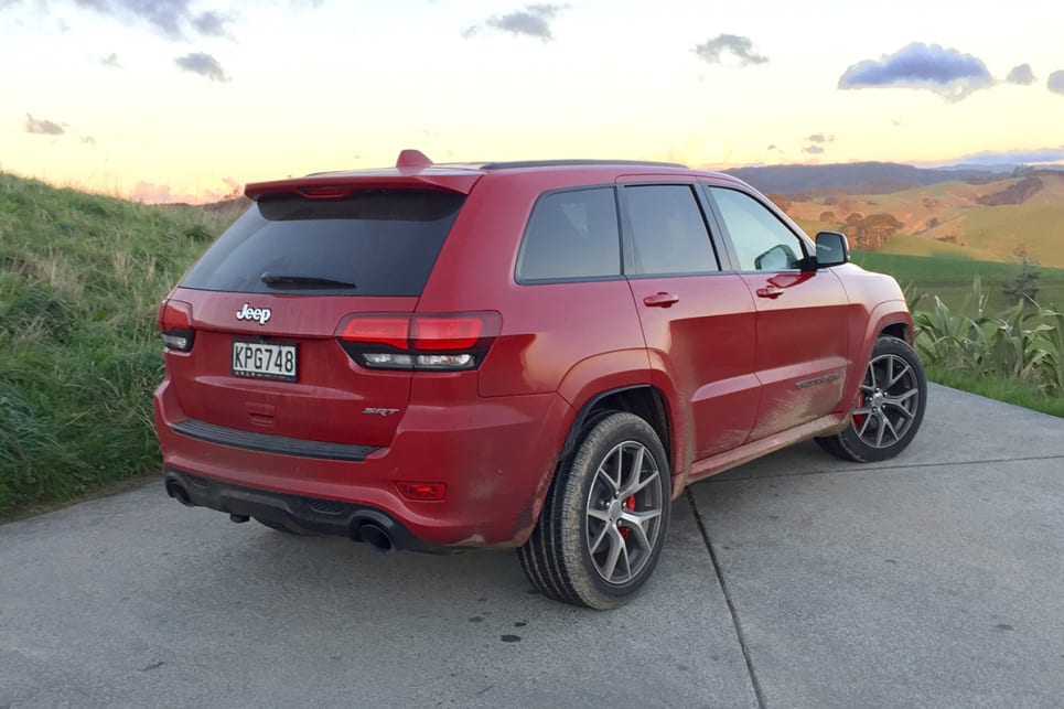 The SRT will still be competent off-road, but it's more suited to dirt and gravel roads. (Image credit: Richard Berry)