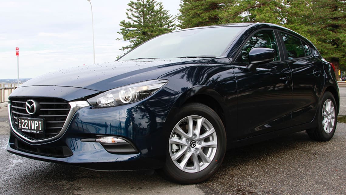 The Mazda3 range offers good looks, safety, reasonable fuel economy, good resale and five-door practicality. (Image credit: Peter Anderson)