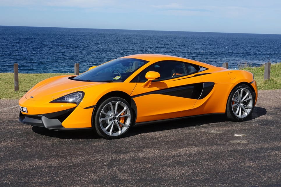 Believe it or not, the McLaren 540C is an entry-level model. (Image credit: James Cleary)