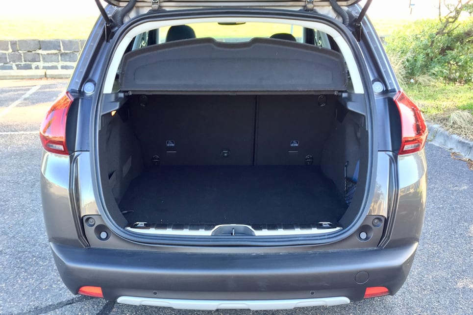 The 2008 has 410 litres of boot space. (Image credit: Richard Berry)
