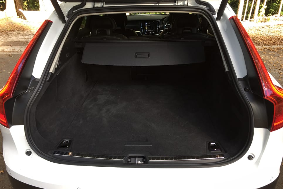Although the Cross Country is long and sleek, the newly shaped, angled back compromises cargo space a tad. (image credit: Vani Naidoo)