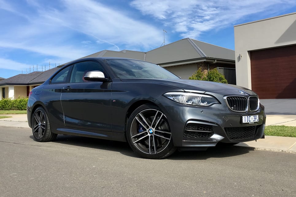 From most angles the M240i looks fairly sporty, which is precisely the requirements for a driver-oriented two-door car. (image credit: Matt Campbell)