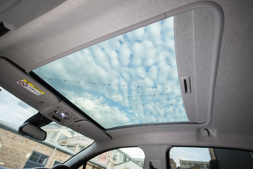 Or fling the tin altogether for the $600 panoramic sunroof.