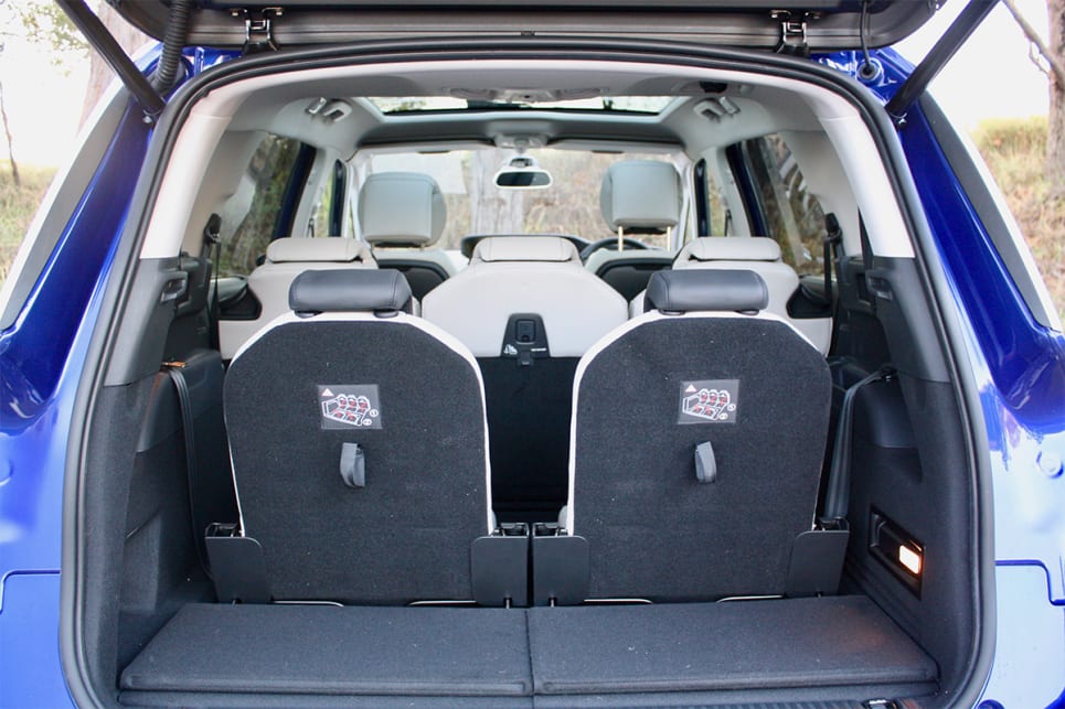 With all the seats up there is 165 litres of space. (image credit: Matt Campbell)