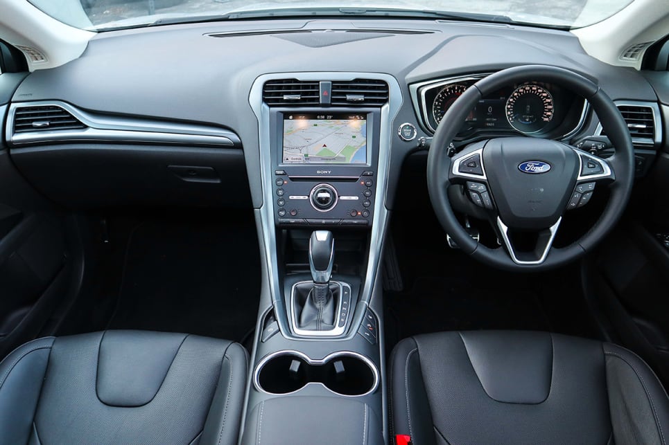 The range-topping Titanium includes Ford’s 'Sync 3' multimedia system. (image credit: Tim Robson)