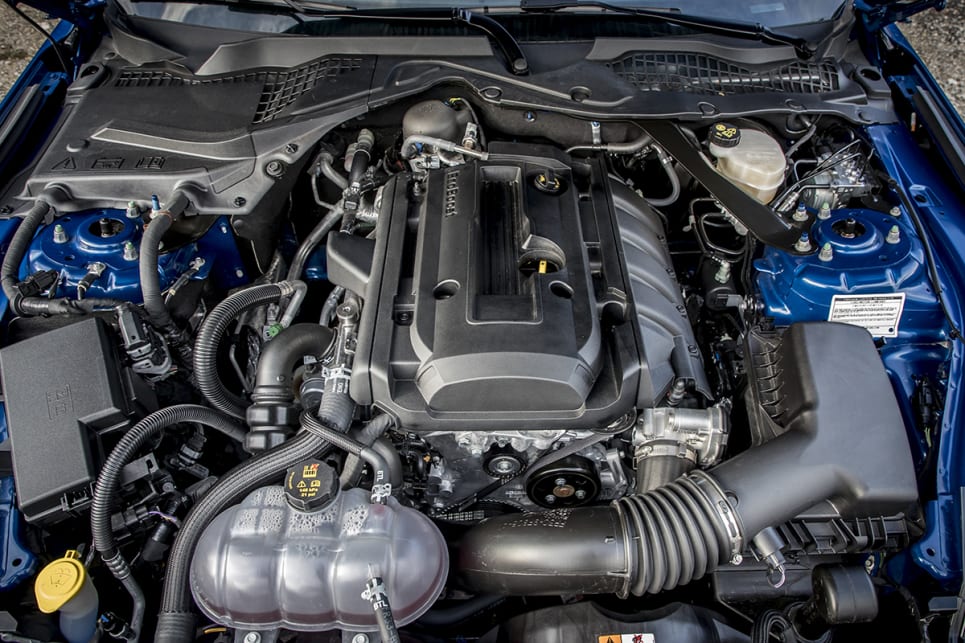 The 2.3-litre four-cylinder turbo engine produces 224kW/441Nm.
