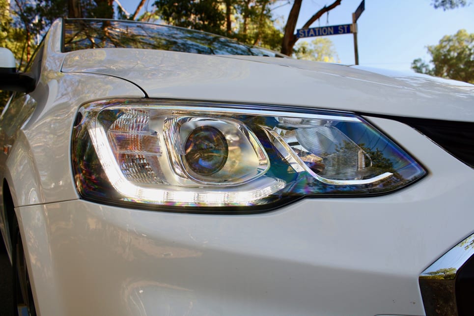 The 2016 update included new enclosed headlights with LED daytime running lights (DRLs).