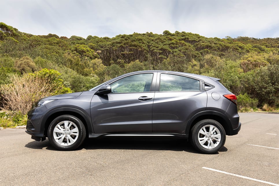 The Honda HR-V is the longest of this group at 4348mm. (image credit: Dean McCartney)
