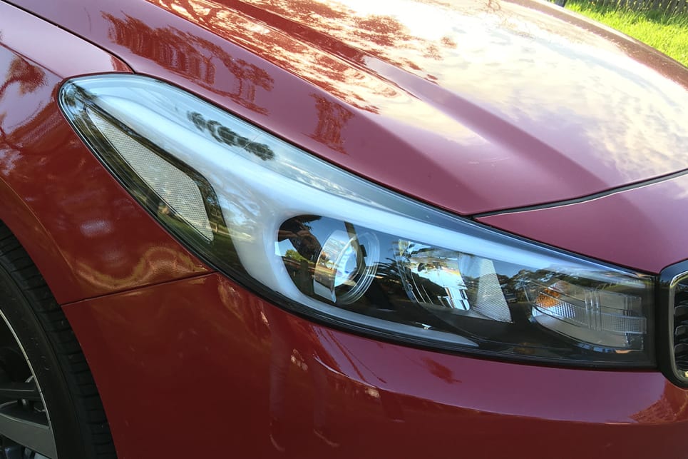 The addition of daytime running lights makes the front-end just that tiny bit more premium.