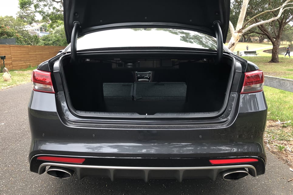 The 60/40 split rear seats fold flat to boost your load-lugging potential.