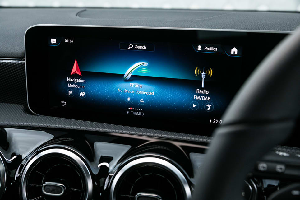 Among many standard features, the A200 receives sat nav, apple CarPlay and Android Auto, and a nine-speaker stereo.