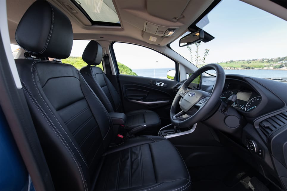 For a small SUV it has a fair amount of interior space compared to others in this category. (image credit: Dean McCartney)
