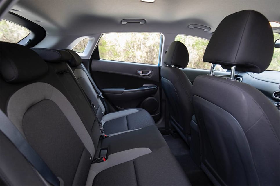 The Hyundai offers slightly better rear seat room than the Mazda. (image credit: Dean McCartney)