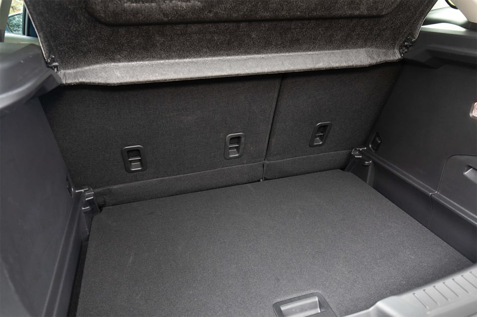 The Mazda CX-3’s boot size is minuscule, with only 264 litres. (image credit: Dean McCartney)