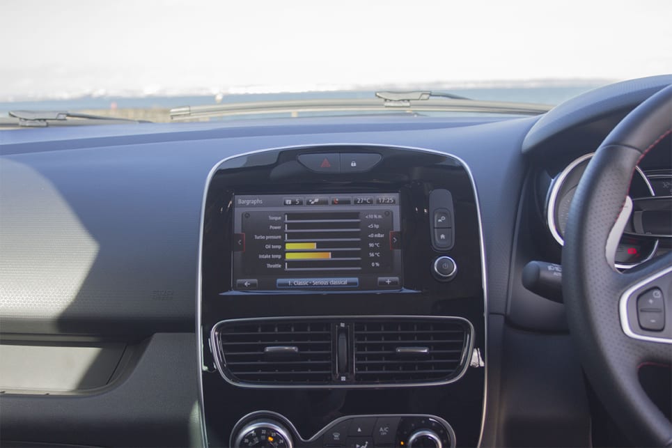 The 7.0-inch 'R-Link' touch screen software runs the four speaker stereo with DAB digital radio, Bluetooth and USB. (image credit: Peter Anderson)