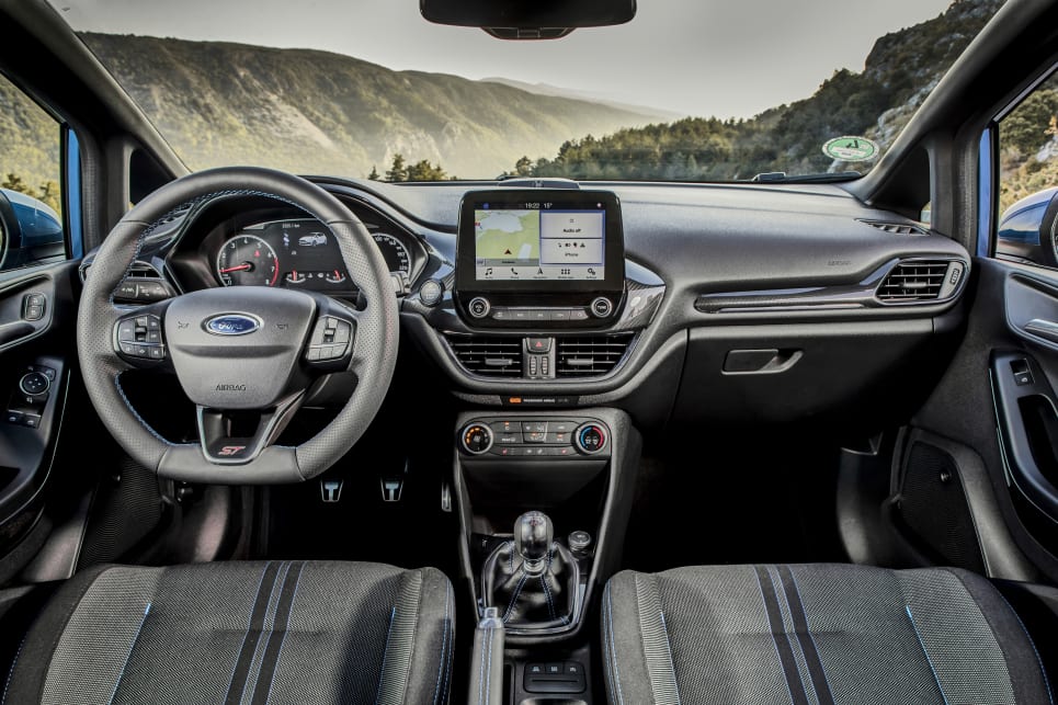 It has an 8.0-inch touch-capacitive unit with the latest Ford Sync 3 interface. (Overseas model pictured) 