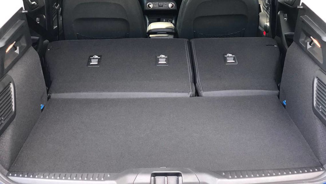 With the seats down, the boot has a capacity of 1320 litres.