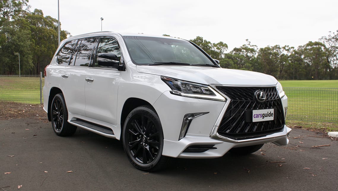 With a model-specific body kit and huge wheels, the Lexus LX570 S sits at the top of the range, ready to mow down anything that gets in its way.
