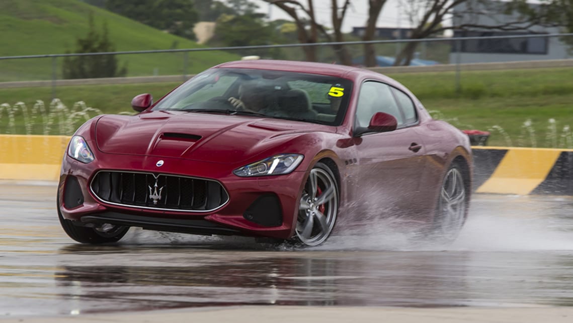 Swapping into the GranTurismo MC, we once again turned off all traction systems and held the auto in second.