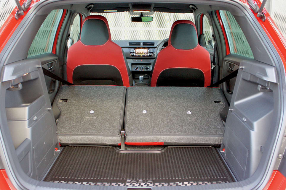 With the rear seats down, boot space grows to 1150 litres.