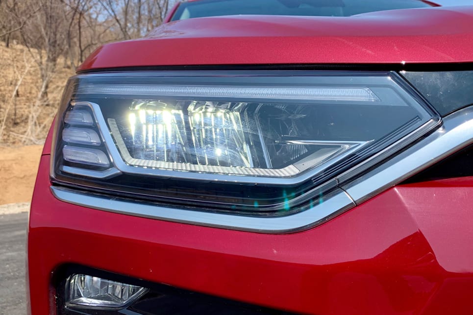There are LED daytime running lights and LED headlights will be fitted to high-grade models.