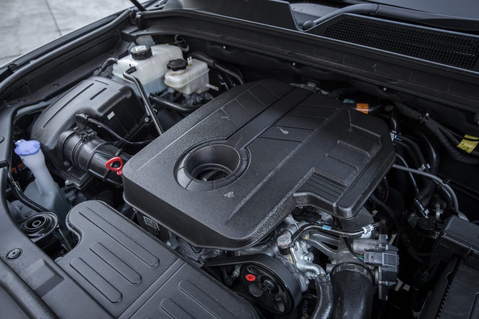 The Musso's 2.2-litre diesel makes 133kW/400Nm.