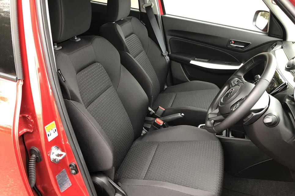 The front seats are excellent, and we're talking Citroen C3 levels of comfort here.