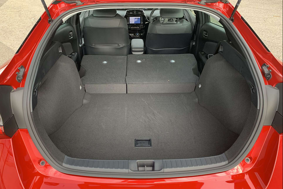 If you drop the rear seats you've got a very generous 1633 litres.