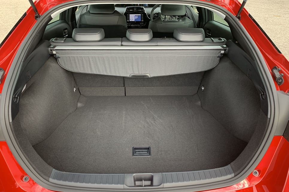 Boot space starts at a modest 343 litres.