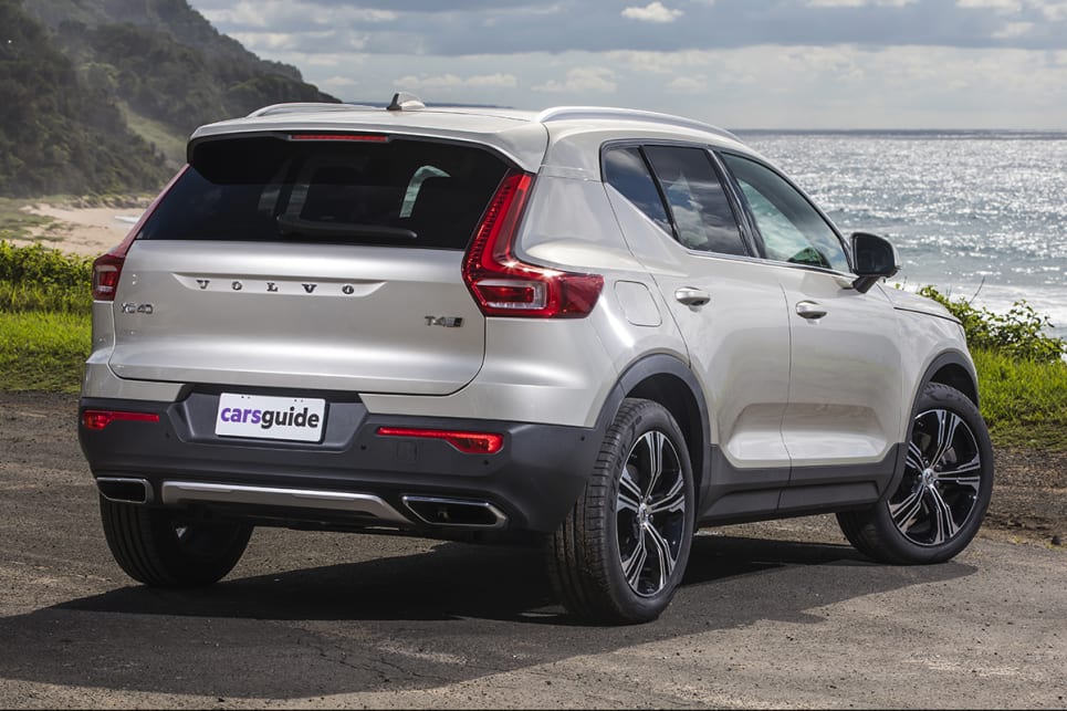 The Volvo XC40 has a charming, yet boxy, character.