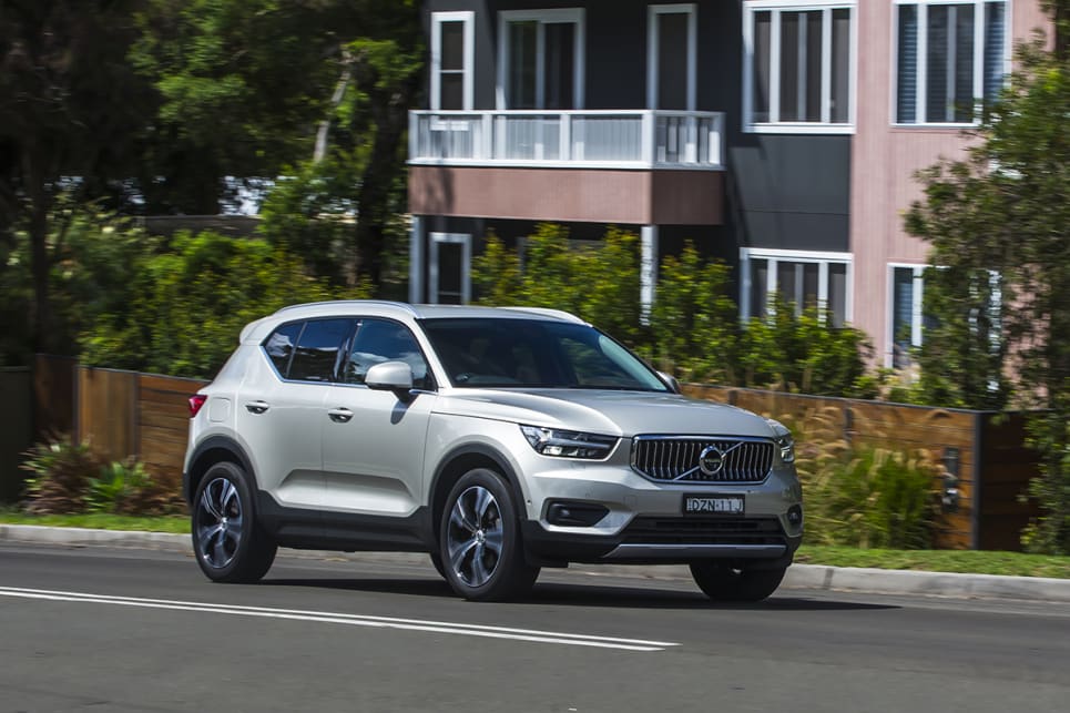 The XC40 is light and easy to manoeuvre, yet will hang on tight when pushed hard in the corners.